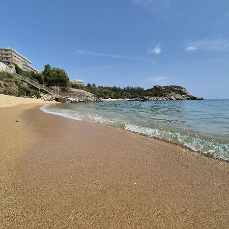 Beach Apartment Palaiontsiflikion Bagian luar foto