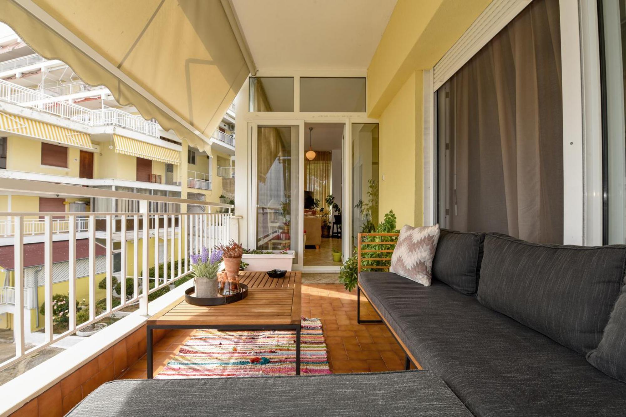 Beach Apartment Palaiontsiflikion Bagian luar foto
